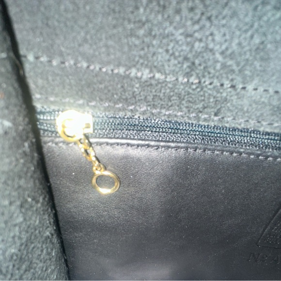 VTG Coach Willis Bag 9927 Black Leather Brass Turnlock Satchel 1994 Costa Rica - Picture 11 of 11